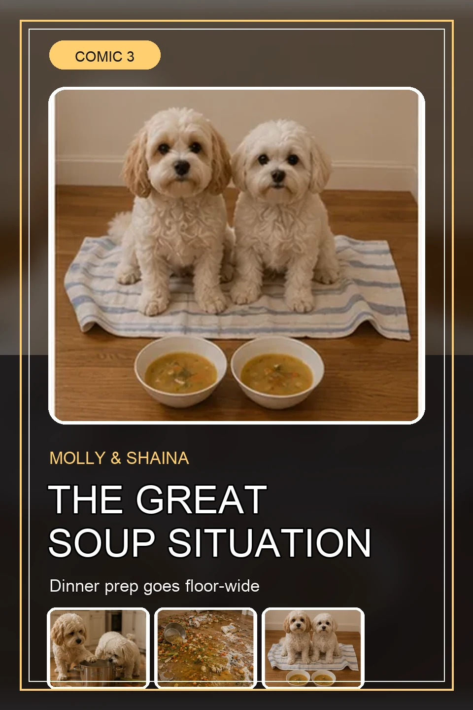 Front cover for The Great Soup Situation.