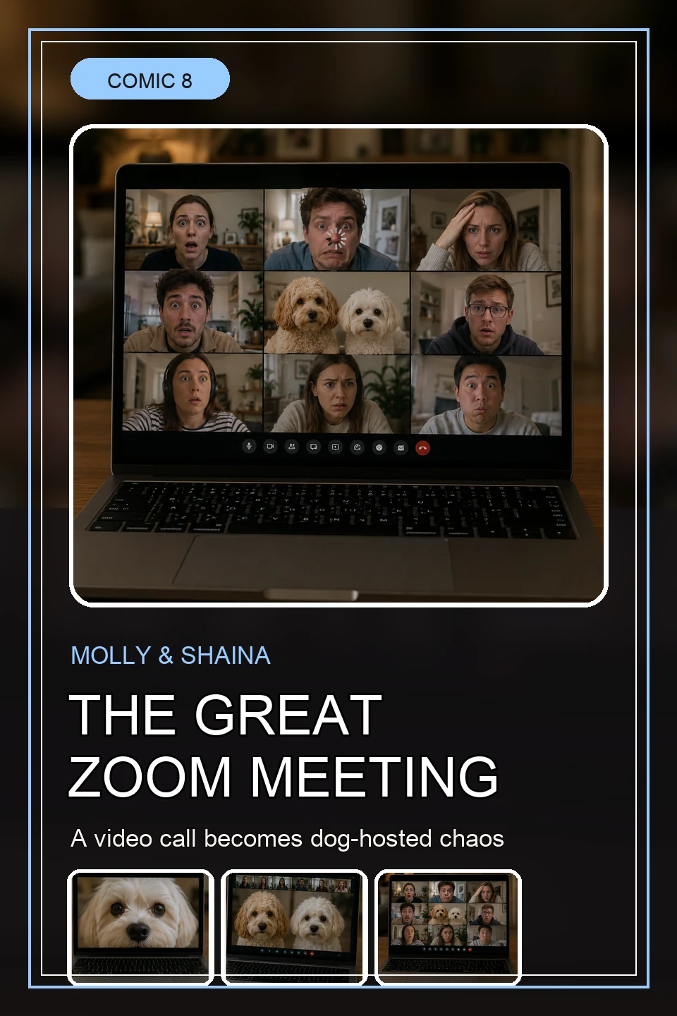 Front cover for The Great Zoom Meeting